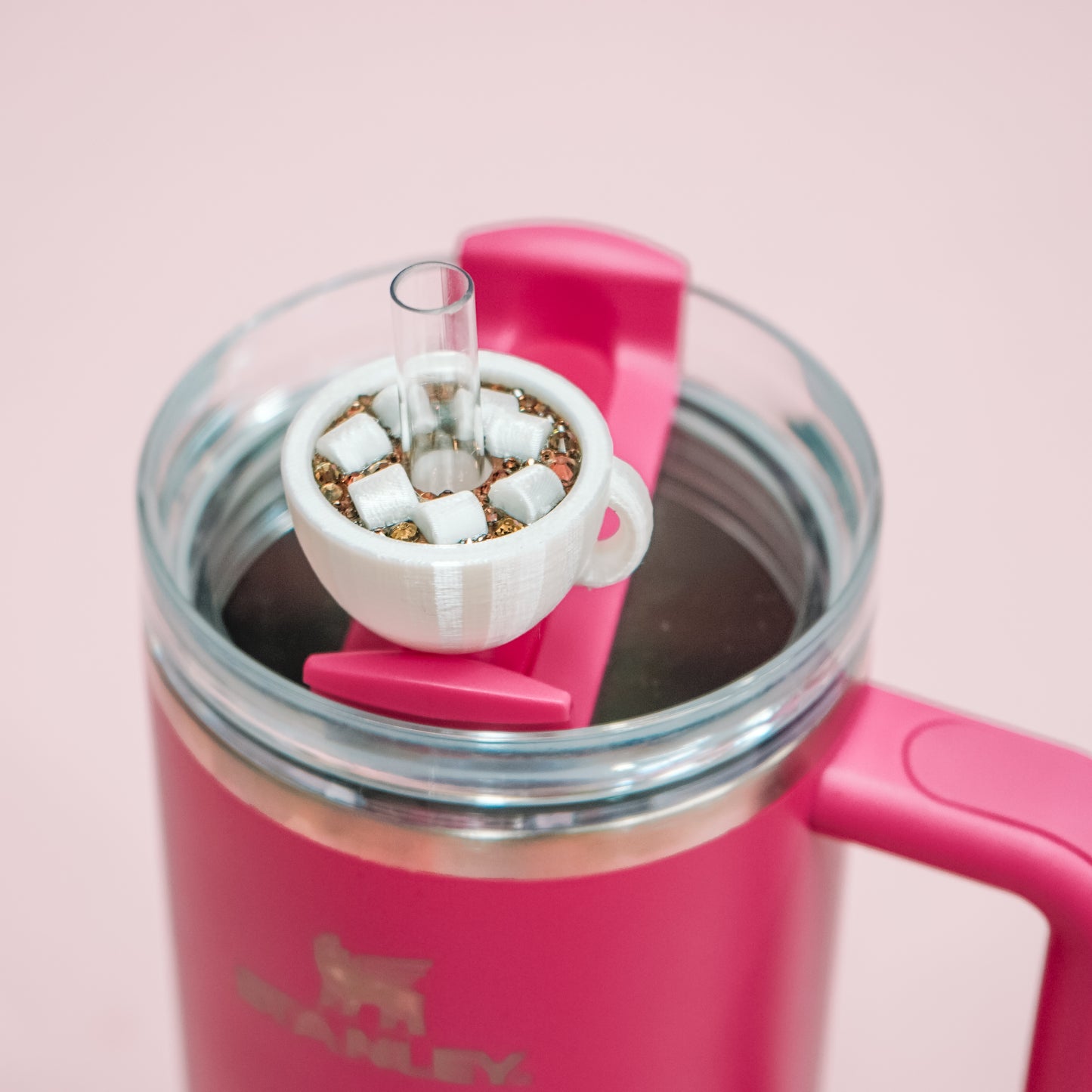 Hot Coco Straw Charm