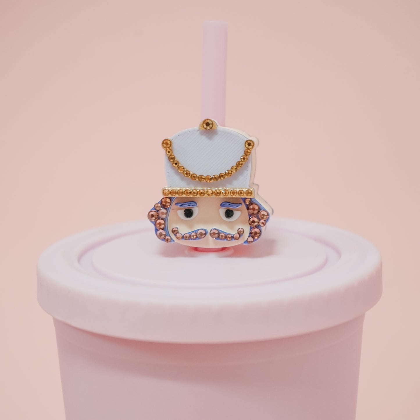 Nutcracker Straw Charm