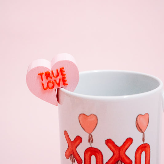 Candy Heart Mug Charm