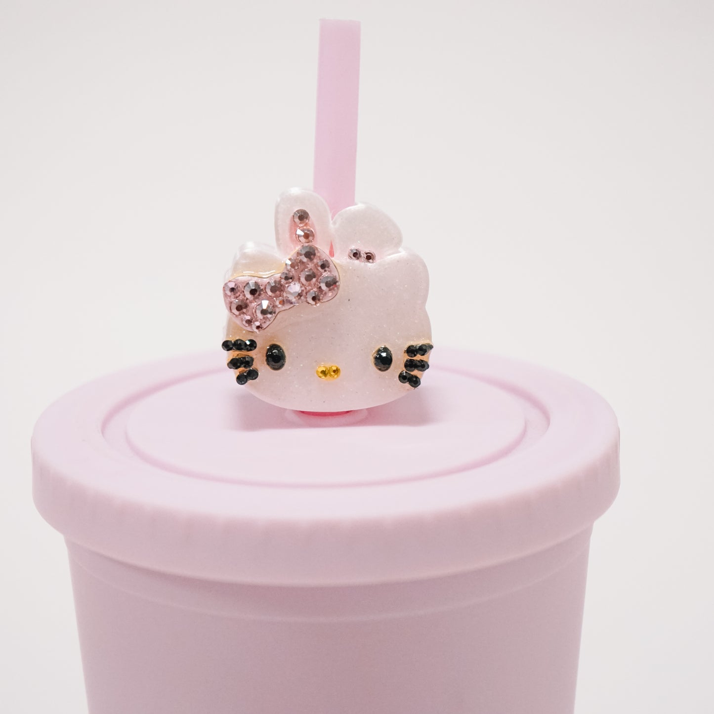 Bunny HK Straw Charm