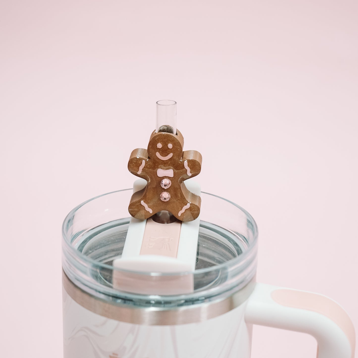 Gingerbread Straw Charm