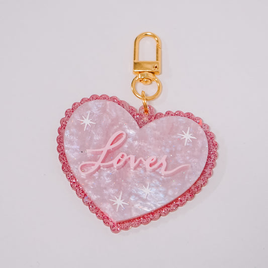 Lover Heart Bag Charm