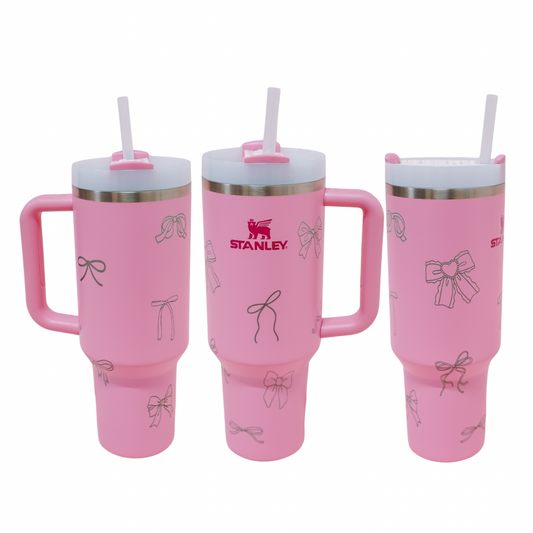 All Bows 40 oz Wrap Tumbler