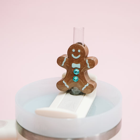 Gingerbread Straw Charm