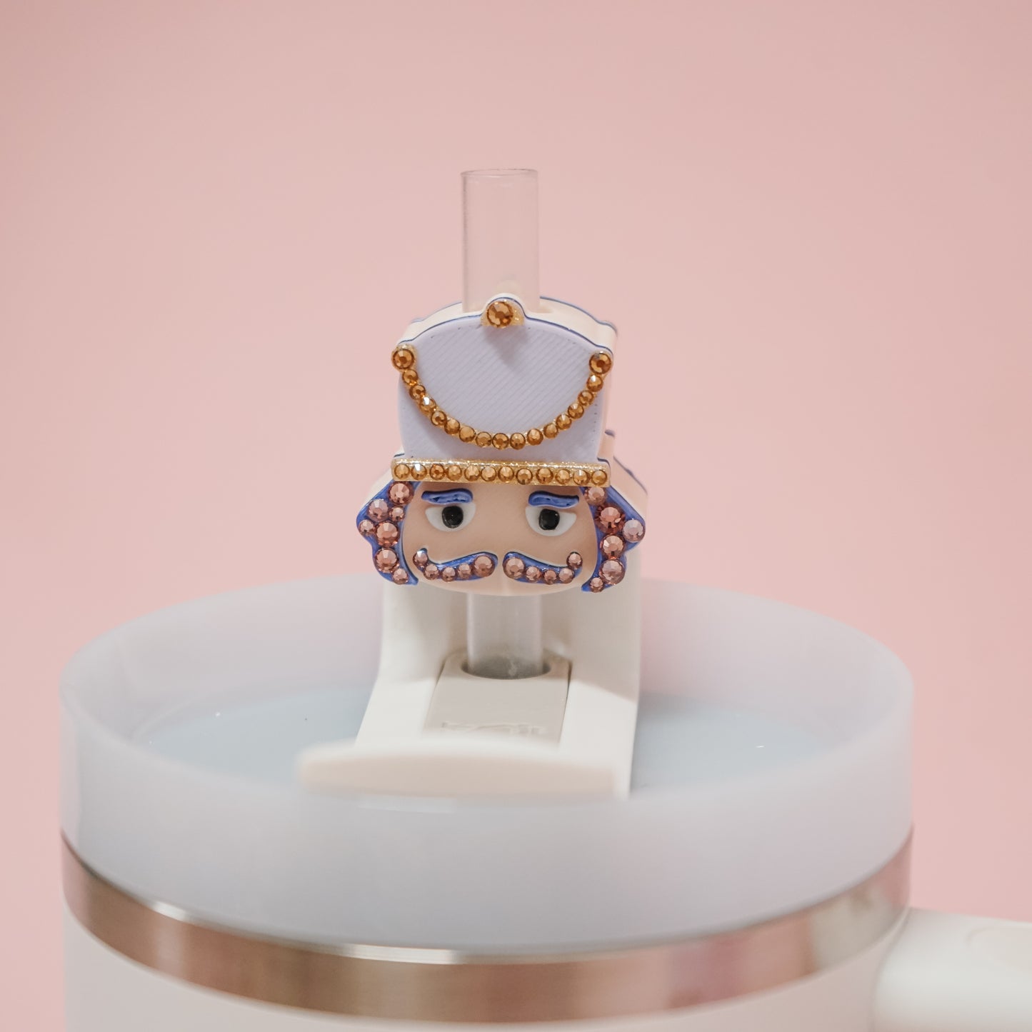 Nutcracker Straw Charm