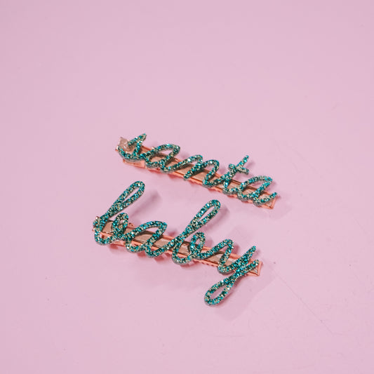 Santa Baby Barrette Set