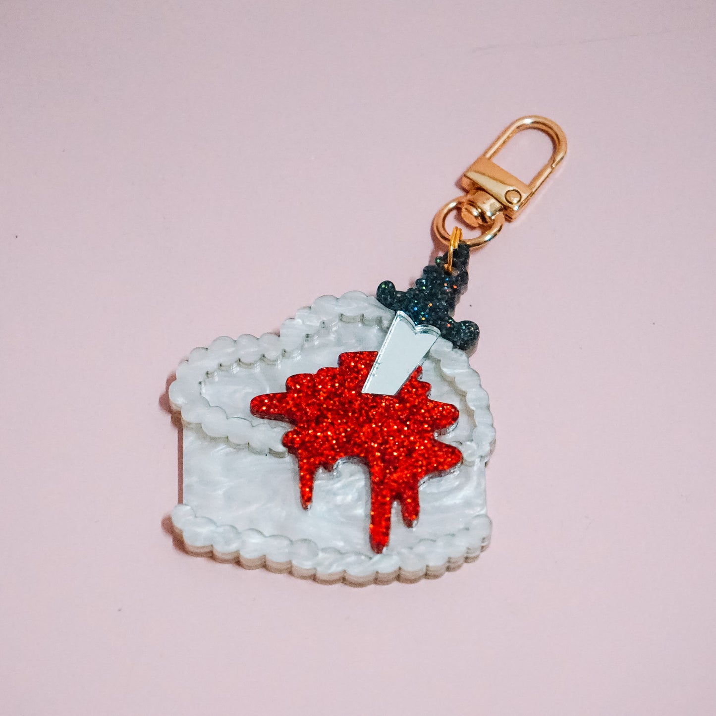 Blank Cake Bag Charm