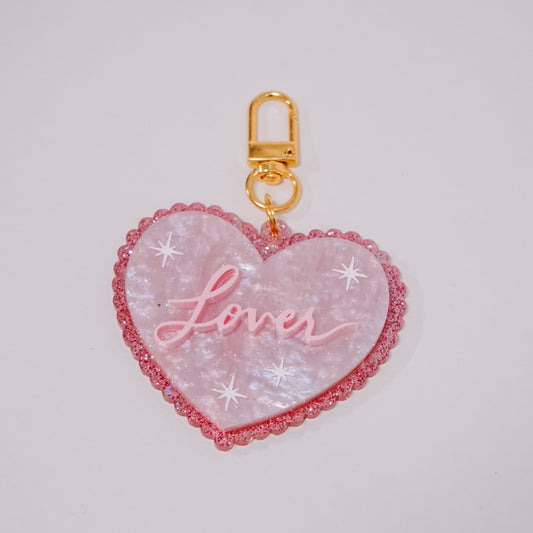 Lover Heart Bag Charm