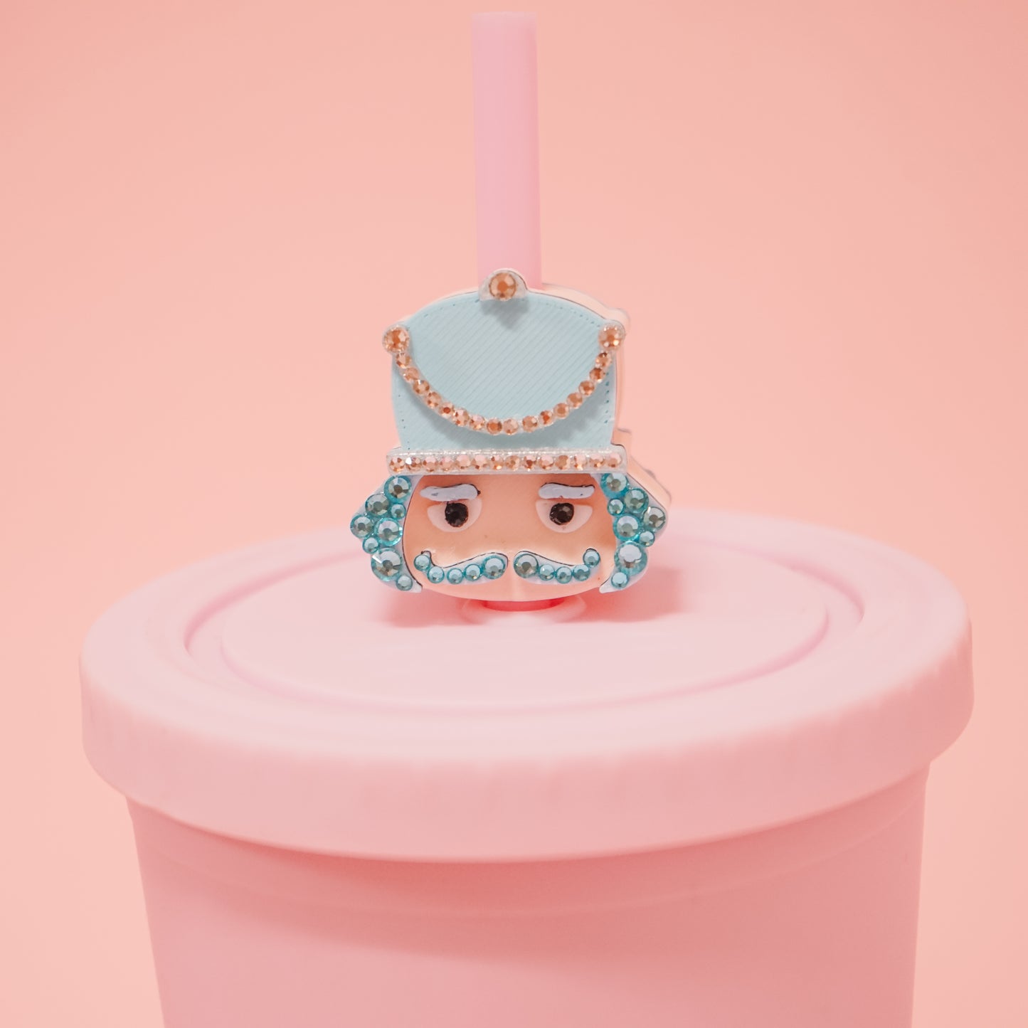 Nutcracker Straw Charm