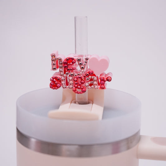 Hey Sugar Straw Charm