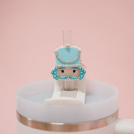 Nutcracker Straw Charm