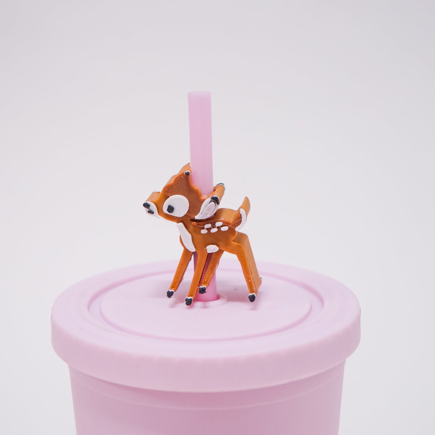 Fawn Doe Straw Charm