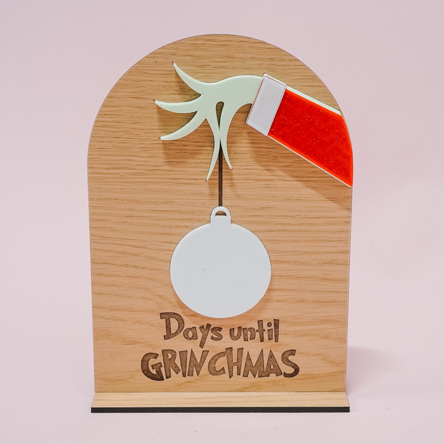 Christmas Thief Countdown Sign