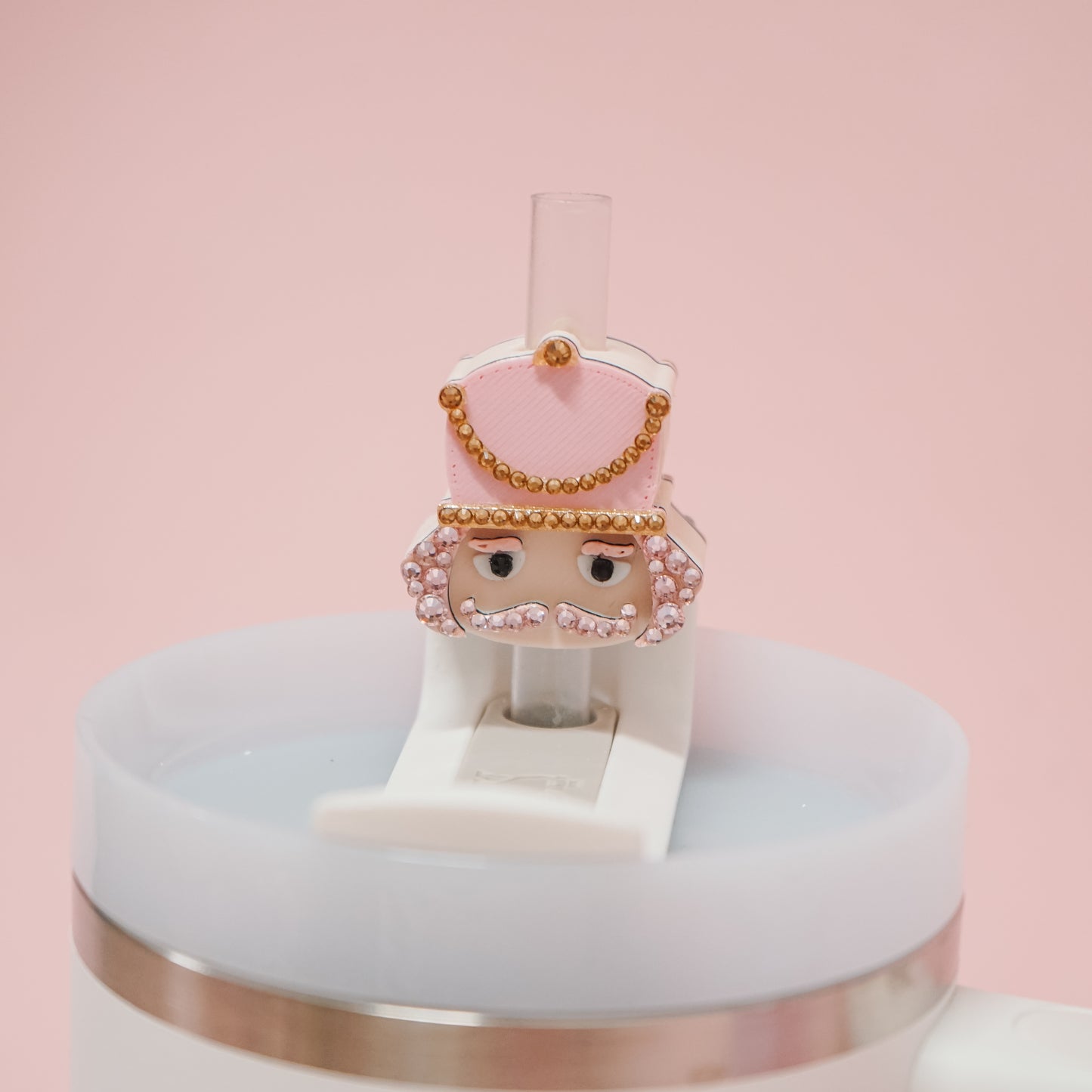 Nutcracker Straw Charm