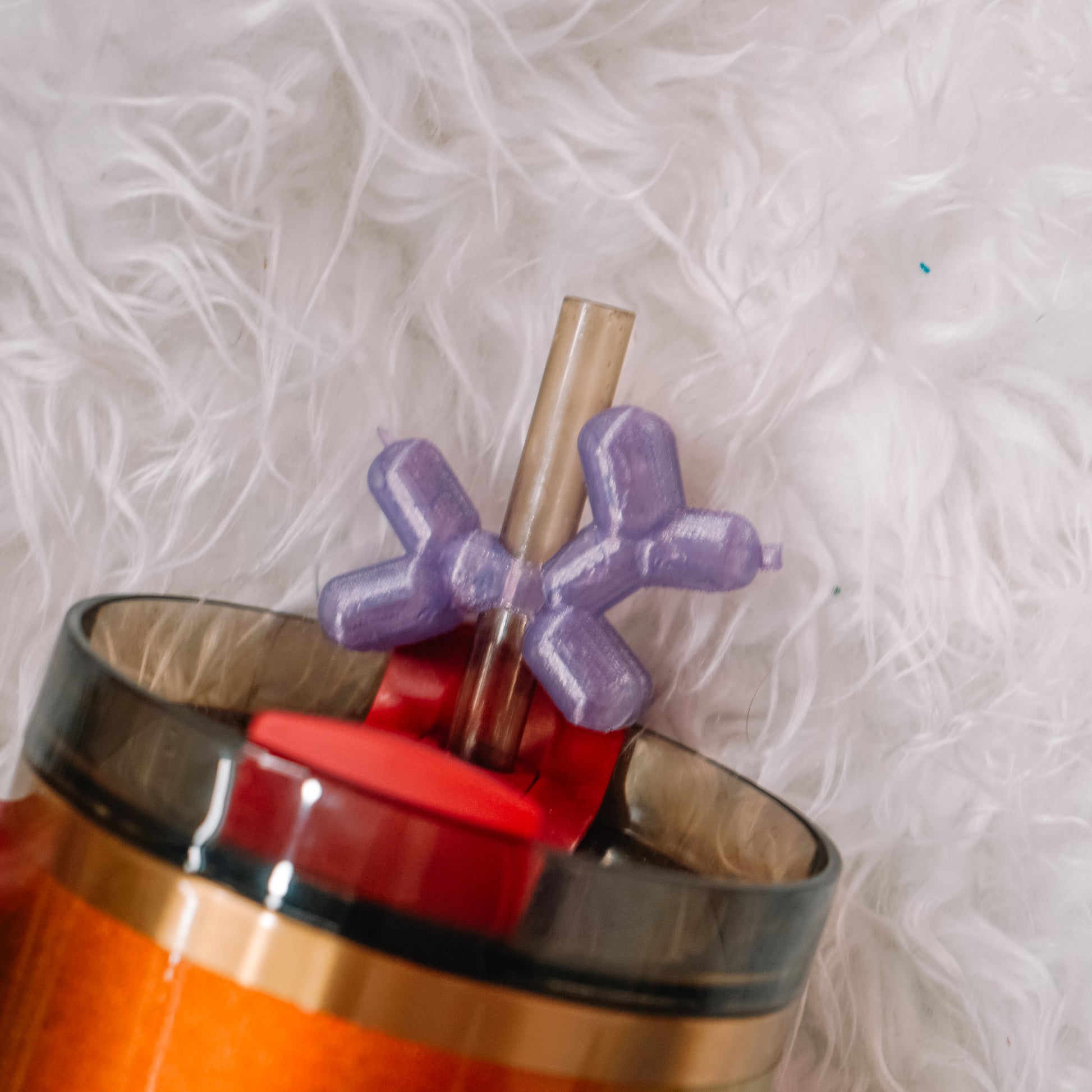 Balloon Dog Straw Charm – TheFawnDoe