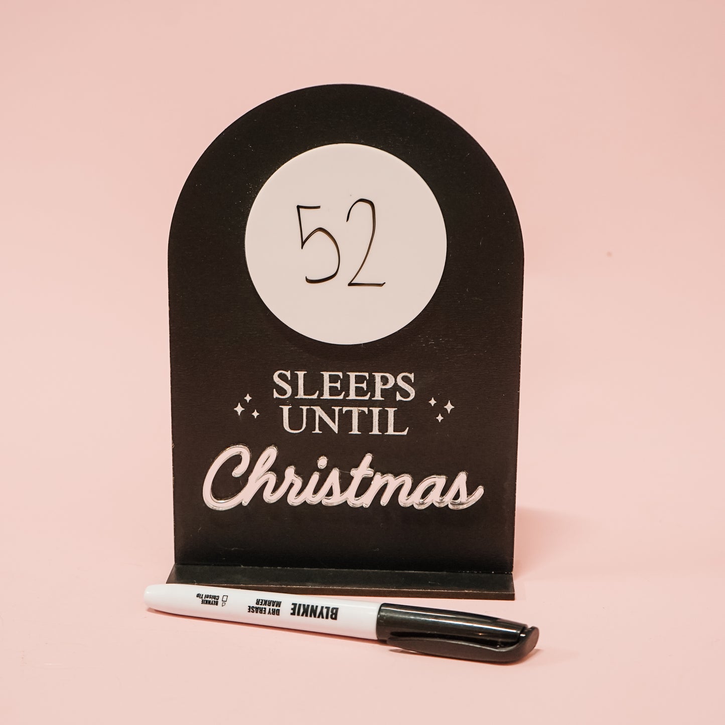 Christmas Countdown Sign