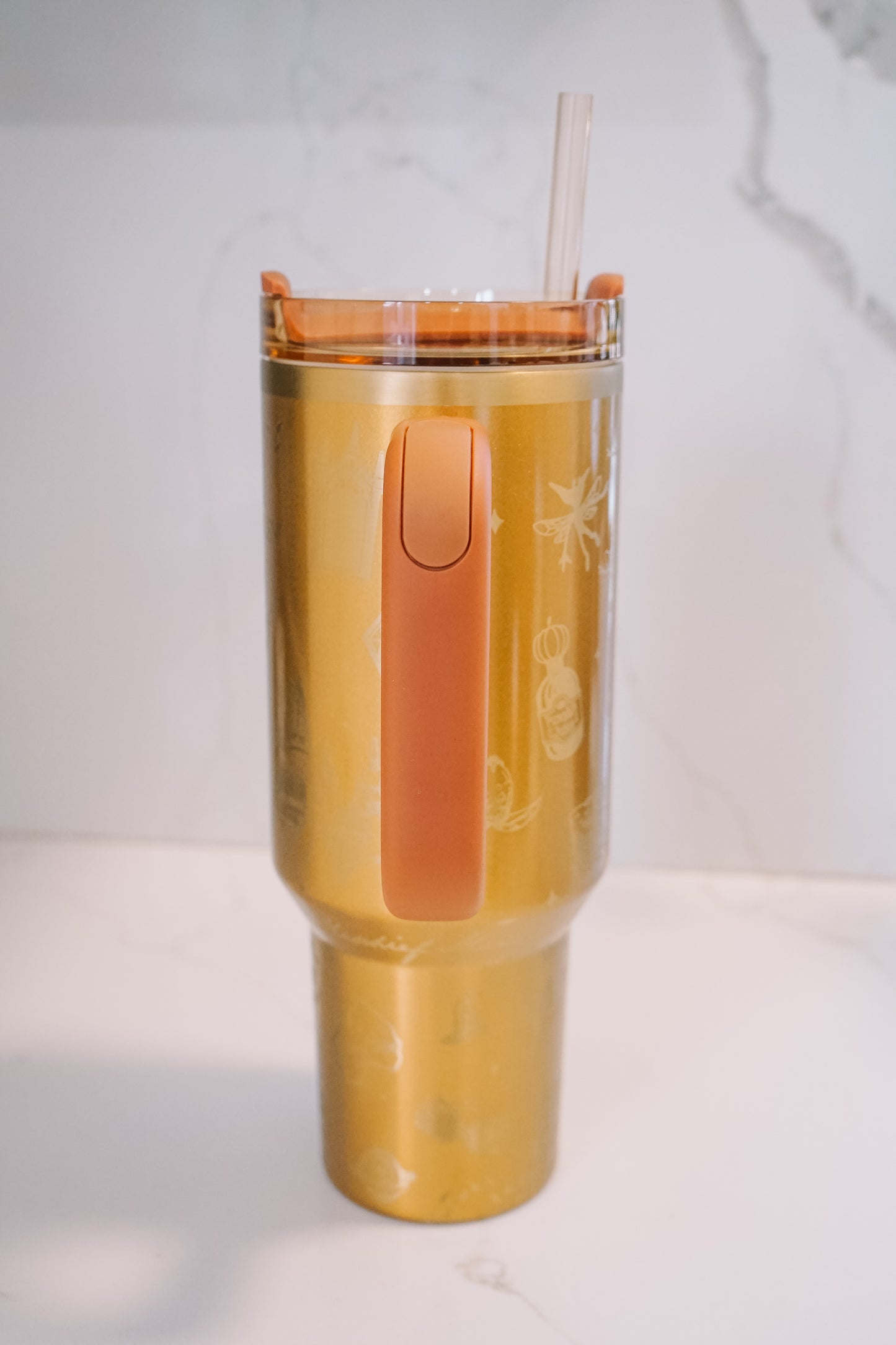 Gold Wizard Wrap Tumbler