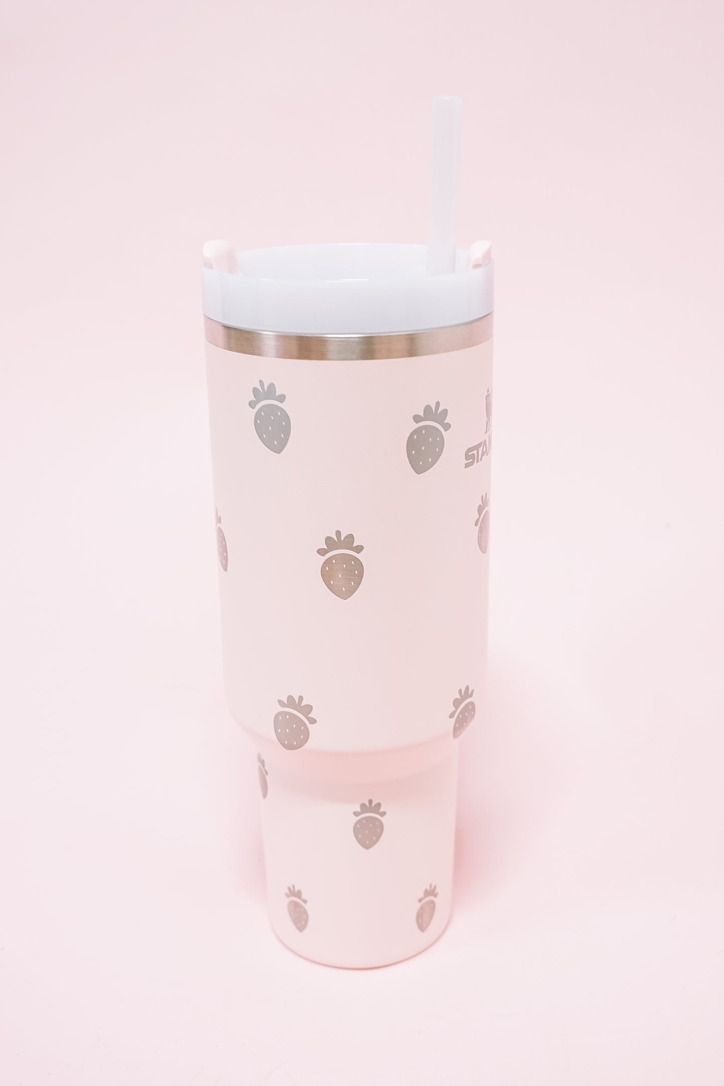 Strawberry 40 oz Wrap Tumbler