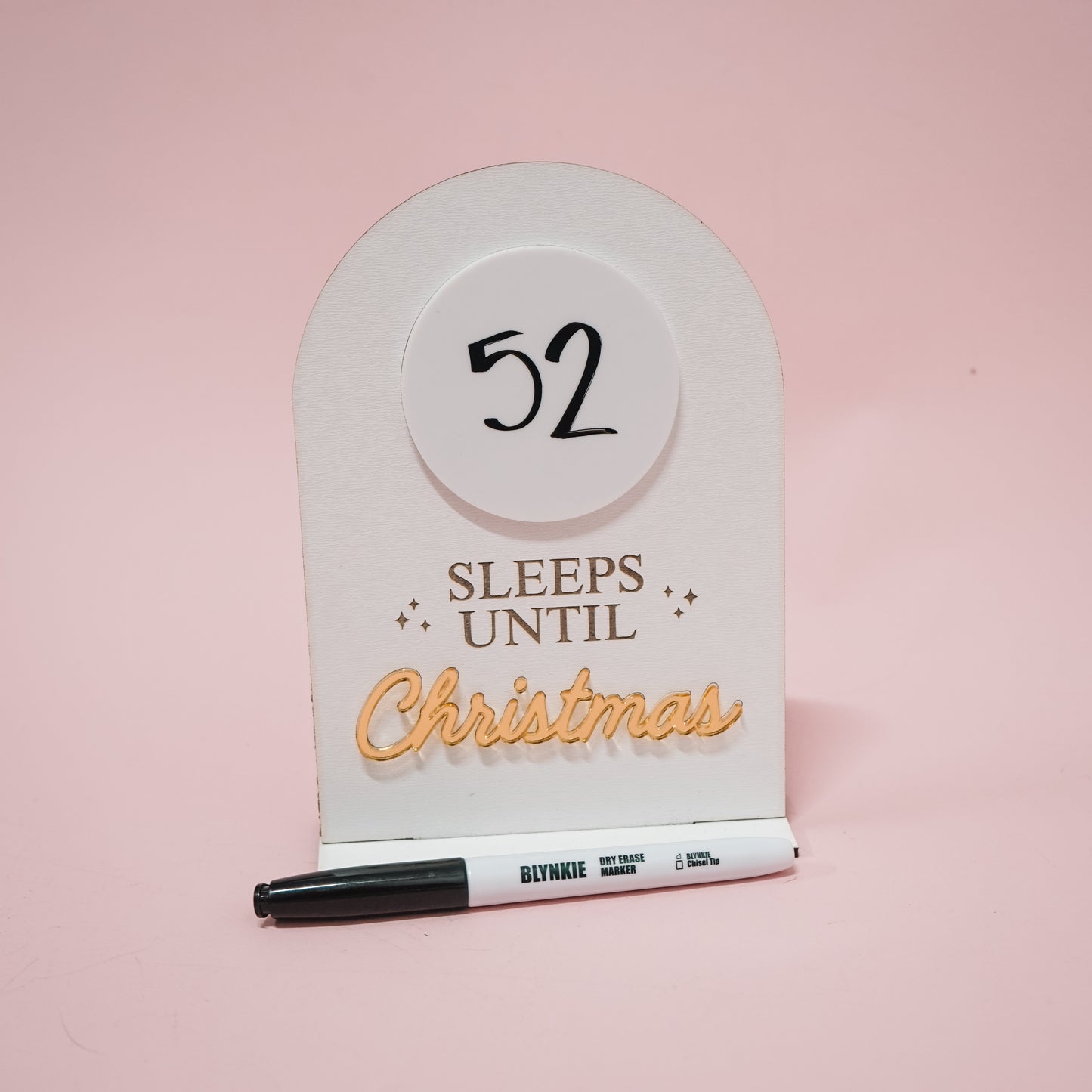 Christmas Countdown Sign