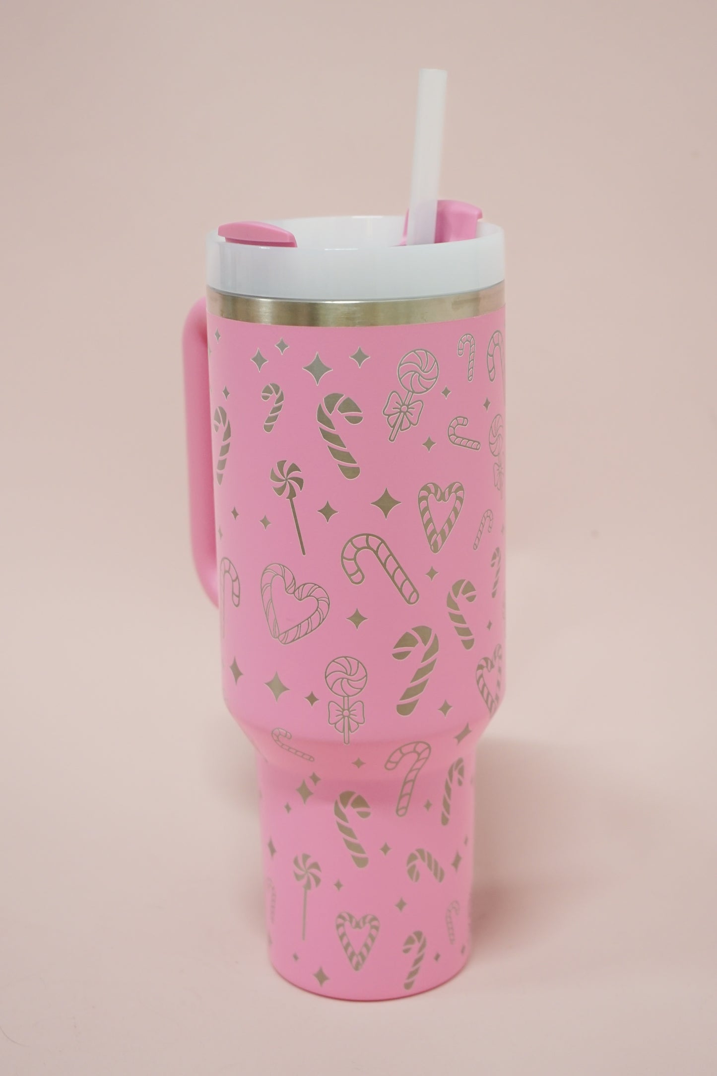 Candy Cane 40 oz Wrap Tumbler