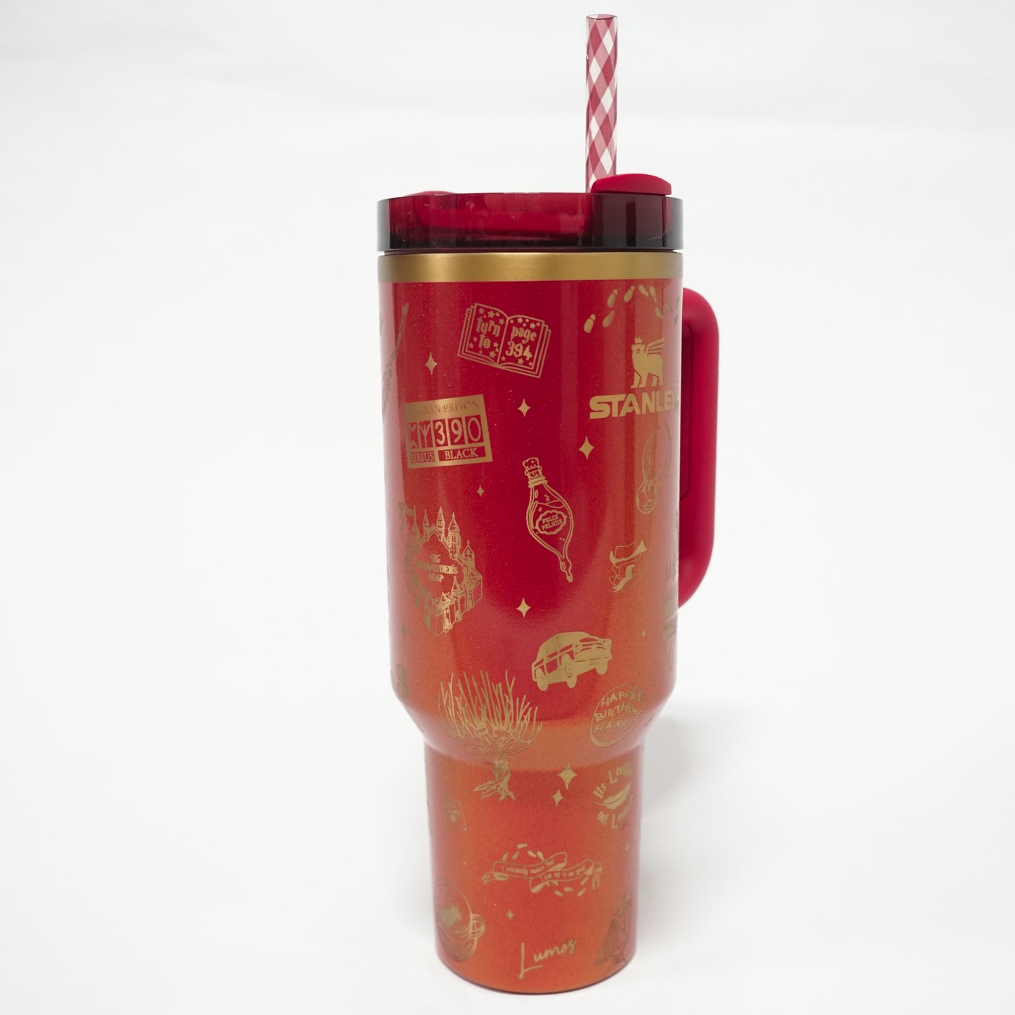 Scarlet Wizard Wrap Tumbler