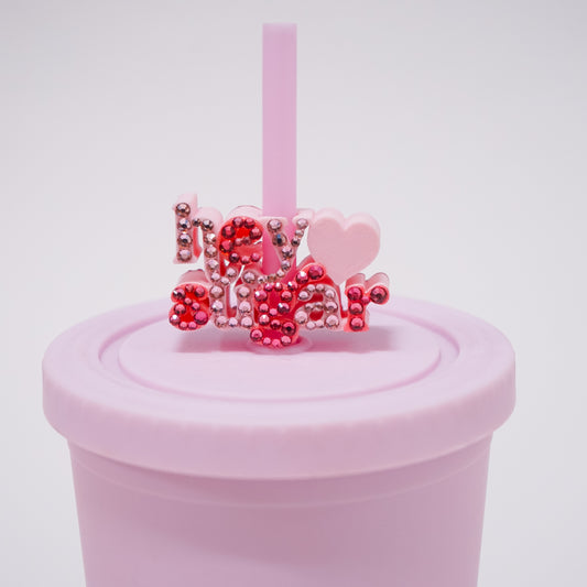 Hey Sugar Straw Charm