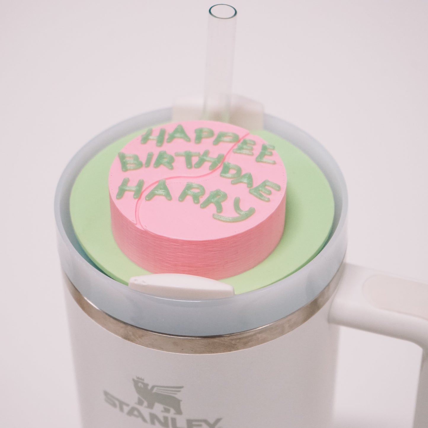 HBD Harry Cake Lid Plate