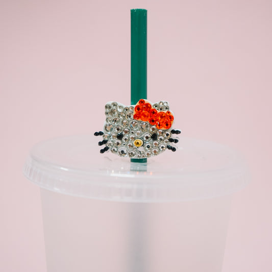 Fall HK Straw Charm