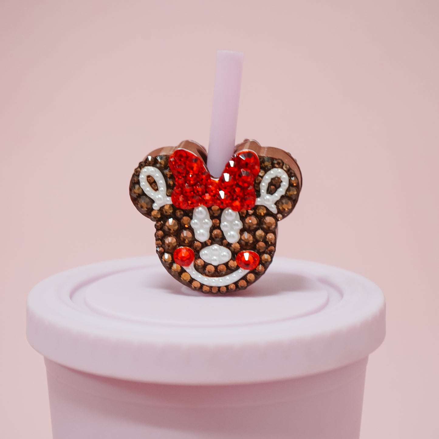 Ears Gingerbread Straw Charm