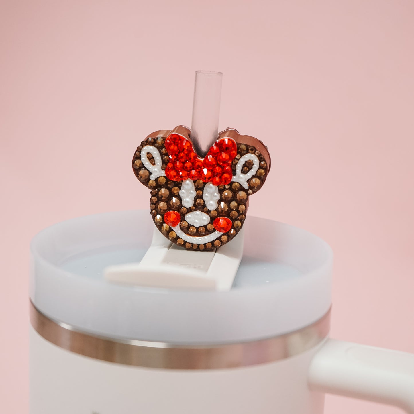 Ears Gingerbread Straw Charm