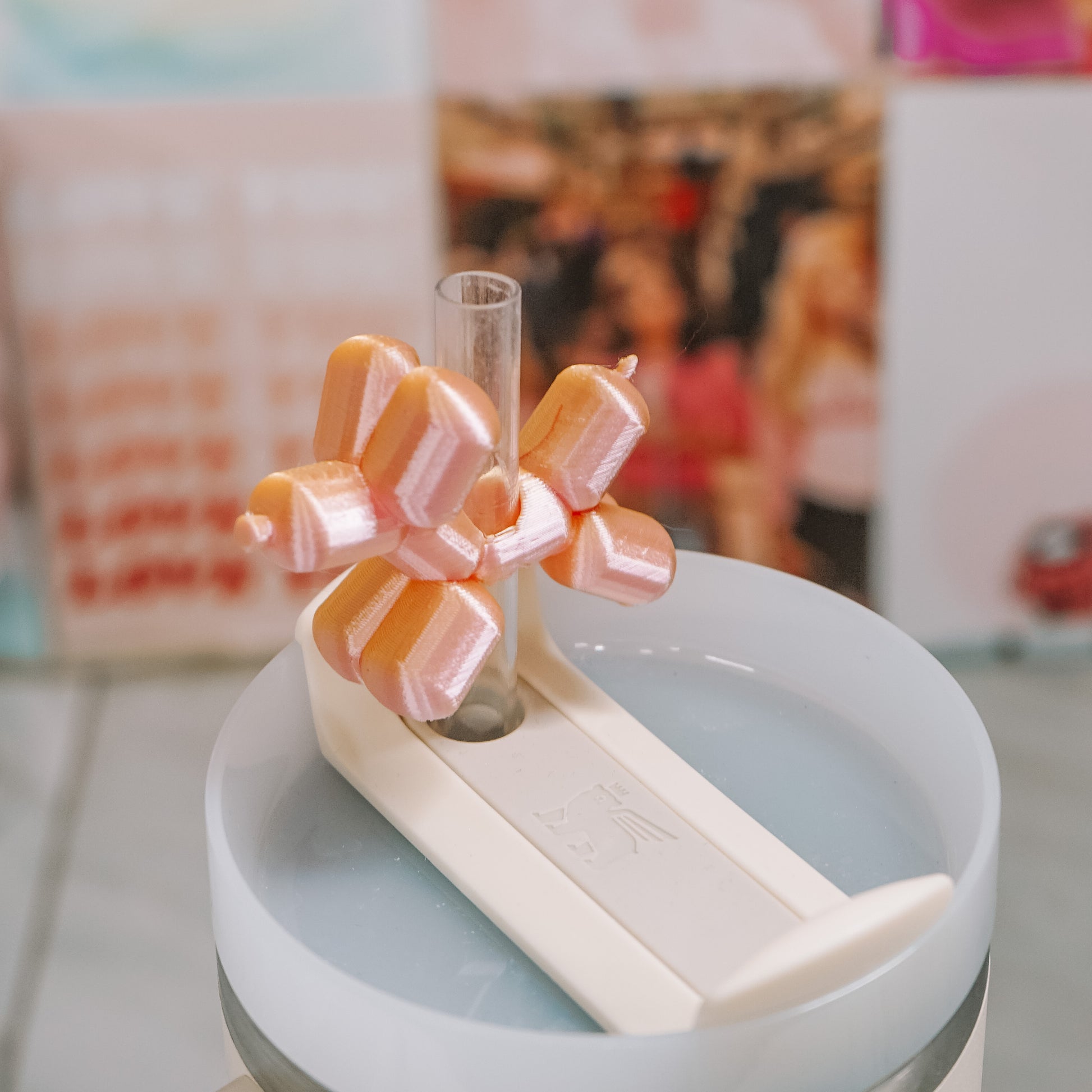 Balloon Dog Straw Charm – TheFawnDoe