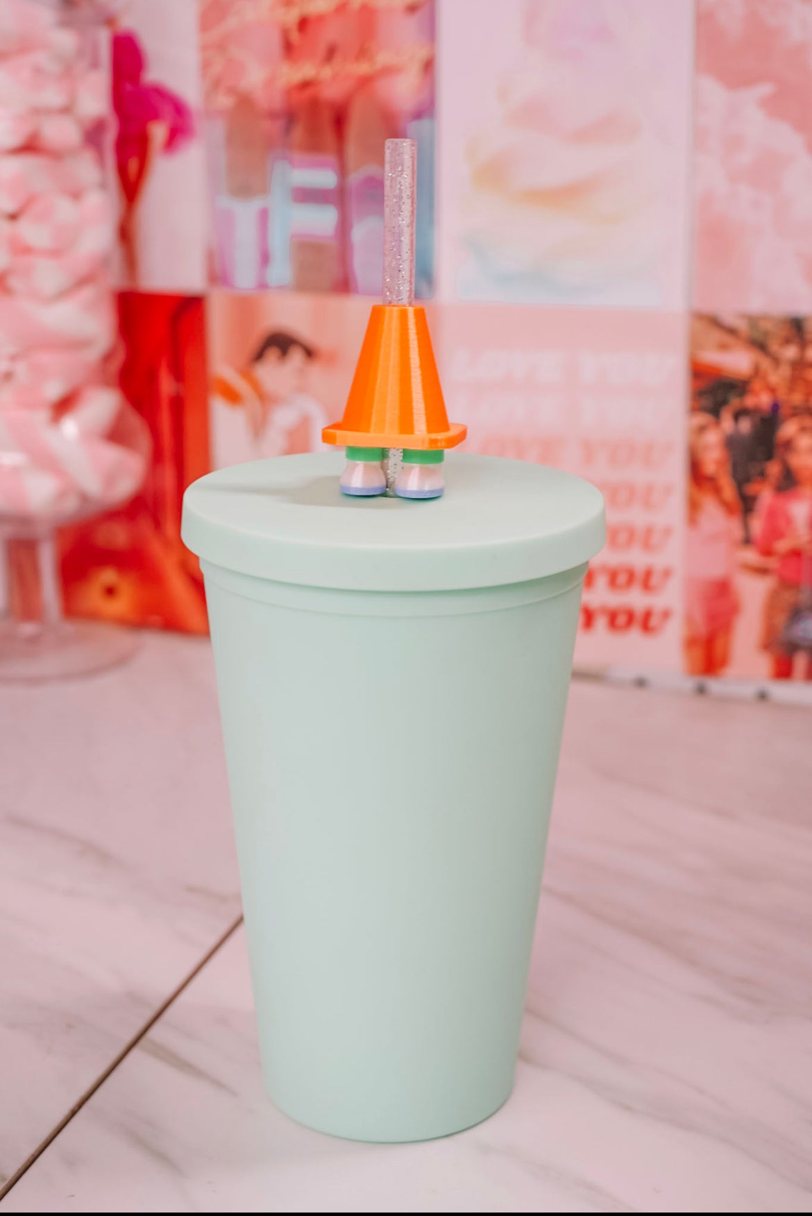 Toy Cone Straw Charm